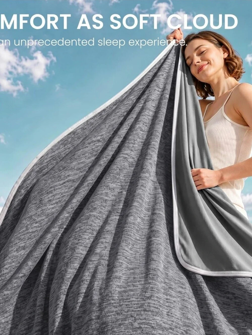 NEW! Cooling Blanket, King Size For Hot Sleepers